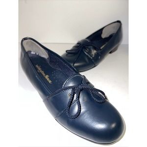 WELLINGTON HOUSE Red Ladies slip on loafers size 8.5-Private Estate VINTAGE